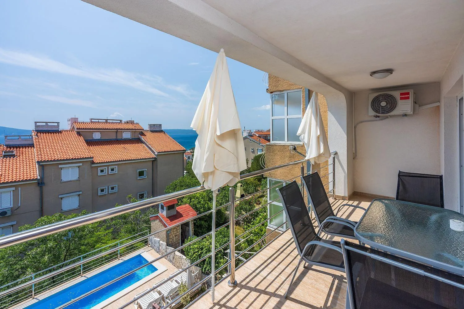 Bezaubernde Villa Nur 500 Meter Zum Strand Mit Meerblick, Privatpool, Grill, Waschmaschine Novi Vinodolski