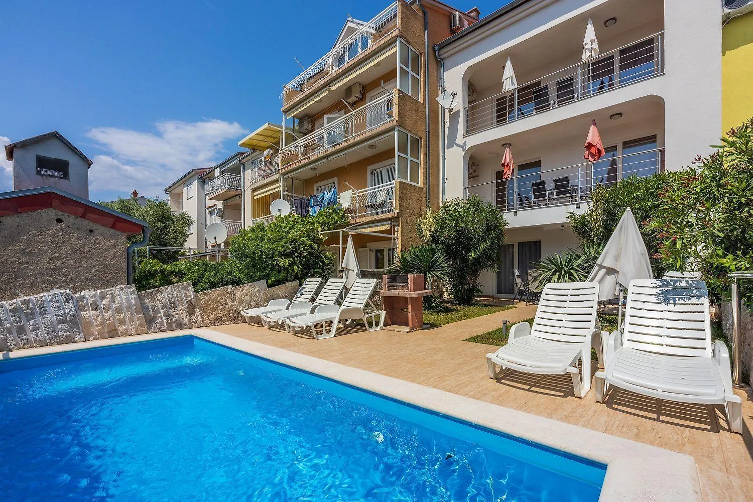 Bezaubernde Villa Nur 500 Meter Zum Strand Mit Meerblick, Privatpool, Grill, Waschmaschine Novi Vinodolski