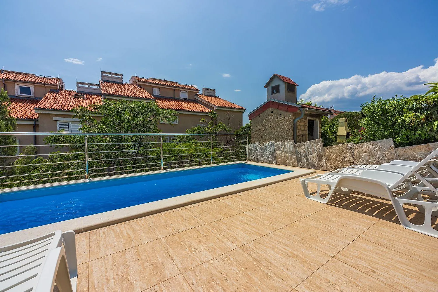 Bezaubernde Villa Nur 500 Meter Zum Strand Mit Meerblick, Privatpool, Grill, Waschmaschine Novi Vinodolski